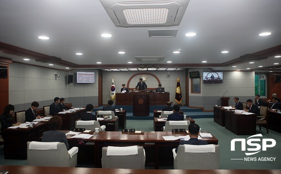 NSP통신-진안군의회 본회의장.