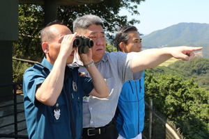 [NSP PHOTO]부천원미경찰서 112타격대, 애기봉 안보견학