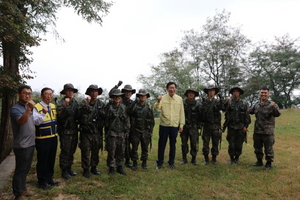 [NSP PHOTO]한국전력, 추석 연휴 군부대 설비점검 및 위문 방문