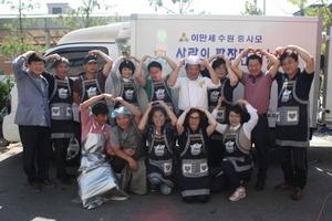 [NSP PHOTO]이만세중사모·남창초 19회 봉사모임, 자장면 무료 배식봉사 가져