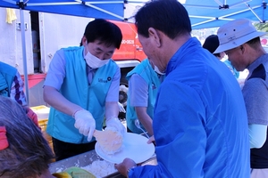 [NSP PHOTO]건보공단 대구본부, 결식 어르신 점심식사 제공