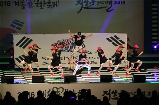 NSP통신-▲지난해 전국 밀리터리댄싱경연대회 (계룡시)