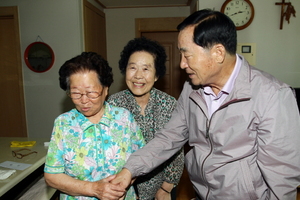 [NSP PHOTO]함평군, 추석 맞아 국가유공자와 유가족 위문