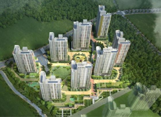 NSP통신-일광신도시 한신더휴 9블록 조감도 (한신공영)