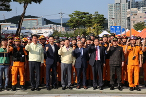 [NSP PHOTO]대구시, 대형화재·재난대비 종합훈련 실시