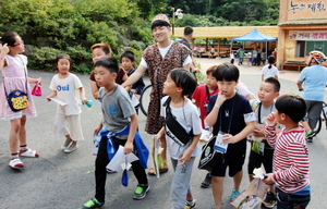 [NSP PHOTO]계명대 학생들, 대구 달성군 마비정 벽화마을 관광상품 개발