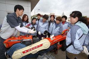 [NSP PHOTO]경기농기원, 농업기계 여성반 교육 실시