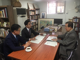 [NSP PHOTO]김장주 행정부지사, BH 방문... 경북도 주요역점 사업 중앙건의