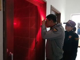 [NSP PHOTO]순천경찰, 몰카 등 범죄예방 위한 다중이용 화장실 점검
