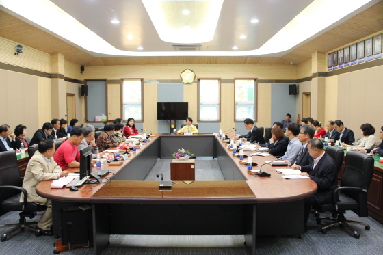 [NSP PHOTO]평택 고덕이주 관련 현안 간담회 열어