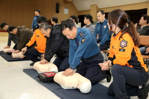 [NSP PHOTO]경기남부청, 심폐소생술 교육 실시