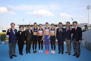 [NSP PHOTO]경북도의회 문화환경위,전국체육대회 경북도 선수단 격려