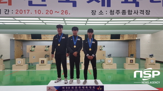 NSP통신-(왼쪽부터)유승희, 한창희, 남태윤 선수 (동국대학교 경주캠퍼스)