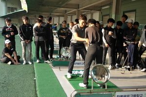 [NSP PHOTO]함평골프고 배상문 프로 원포인트 레슨으로 내 꿈에 열정을 싣다