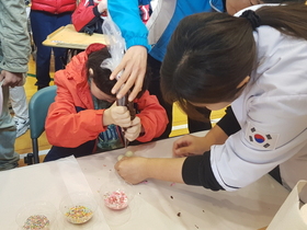 [NSP PHOTO]대구공업대, 대구성보학교 진로직업박람회서 교육기부