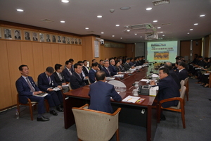 [NSP PHOTO]청도군, 청도소싸움경기사업 활성화 위한 중간보고회 가져