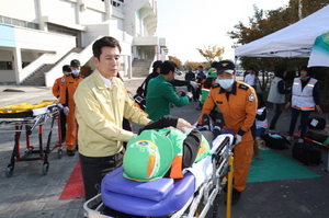 [NSP PHOTO]포항시, 다중밀집시설 화재발생대응 현장훈련 실시