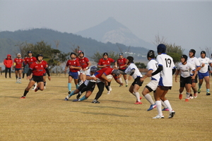 [NSP PHOTO]진도군 찾은 럭비 청소년 국가대표