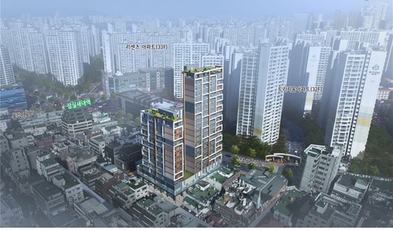 NSP통신-잠실동 208-4 일원 역세권 청년주택사업 조감도 (서울시)