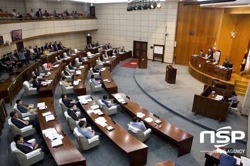 [NSP PHOTO]군산시의회, 제206회 제2차 정례회 개회