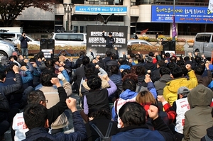 [NSP PHOTO]故 손진기 노동자 사망 관련 대책위, 대구시 사망관련 진상규명 촉구