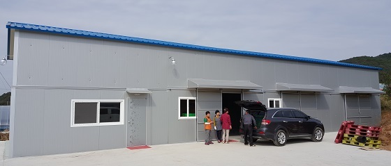 NSP통신-▲청양군이 왕대추의 유통기간을 연장하기 위한 공동 저장시설 시설을 마련했다. (청양군)