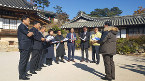 [NSP PHOTO]경북도의회 문화환경위, 지진피해 문화재 긴급점검