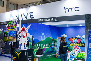 [NSP PHOTO]HTC VIVE, VR 멀티 플레이 선도…총 VR 8종 시연