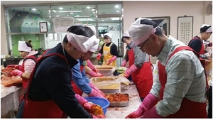 [NSP PHOTO]삼성물산 평택 P-PJT 현장, 이웃 김장 나눔 봉사활동