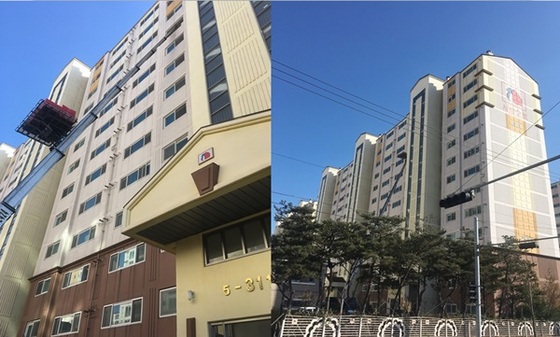 NSP통신-포항 원동 부영 사랑아파트 전경 (부영)