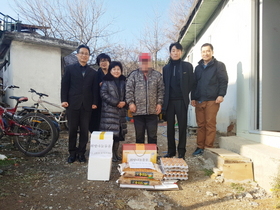 [NSP PHOTO]용인동부청-희망의 등대, 범죄피해자 가정 생필품 전달