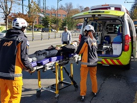 [NSP PHOTO]군포시, 겨울철 폭설 교통소통 대책 훈련 실시