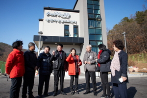 [NSP PHOTO]용인시의회 복지산업위, 동물보호센터 등 현장 방문