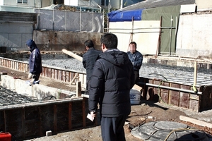 [NSP PHOTO]대구 북구, 도심 한복판 분진 오염…건설사 봐주기 논란