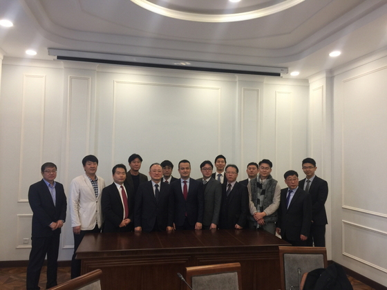 NSP통신-지난 달 28일 해외건설협회 중소기업 시장개척단이 우즈베키스탄 투자위원회를 방문했다.