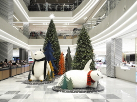 [NSP PHOTO]신세계백화점, 크리스마스 대표할 캐릭터 푸빌라 선봬