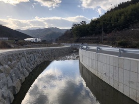 [NSP PHOTO]곡성군, 석곡면 월계소하천 재해예방 정비사업 완료