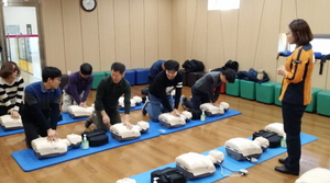 [NSP PHOTO]대구경북지방병무청, 입영확인관 심폐소생술 교육 실시