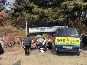 [NSP PHOTO]성주군, 소나무재선충병 하반기 방제사업 실시