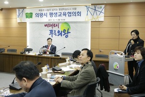 [NSP PHOTO]의왕시, 평생교육협의회 사업성과 계획 논의