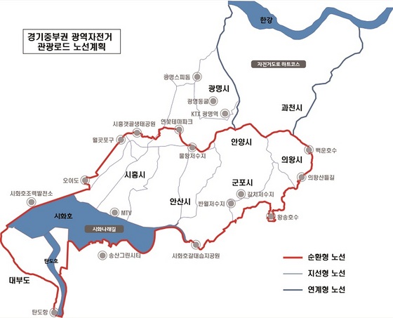 NSP통신-경기중부권 광역자전거 관광로드 이미지. (안산시)