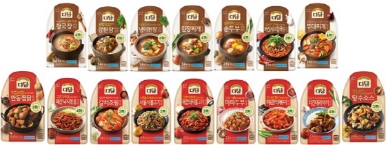 NSP통신-다담 전제품 라인업 이미지 (CJ제일제당 제공)