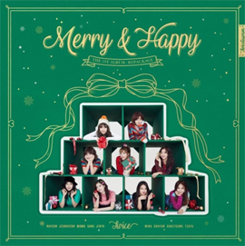 NSP통신-▲트와이스 리패키지 앨범 메리 앤 해피(Merry & Happy) 재킷 이미지 (JYP엔터테인먼트)