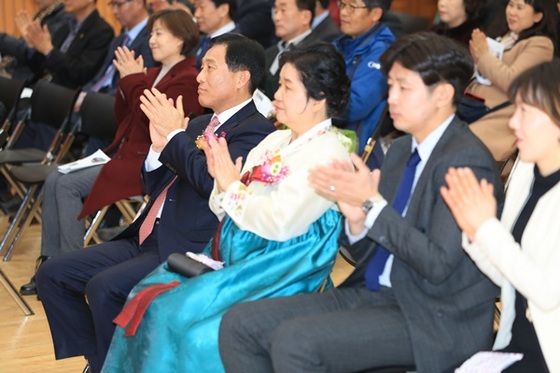 NSP통신-심광보 일산동구청장이 퇴임사 행사 모습 (고양시)