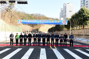 [NSP PHOTO]김천시, 신음지구 뻥뚫린 도로로 숙원사업 해소