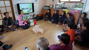 [NSP PHOTO]완주군, 어르신 대상 전기·가스·화재·교통 안전교육