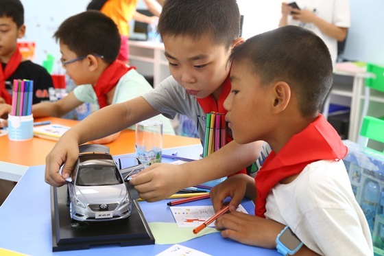 NSP통신-중국 농촌 유수 아동 보호활동 (현대차)