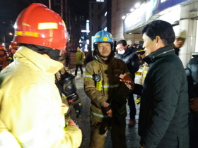 [NSP PHOTO]이태훈 달서구청장, 화재 현장 신속한 재난 대응 주력