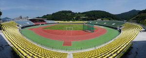 [NSP PHOTO]여수시, 유해물질 검출 공공체육시설 우레탄 트랙 교체