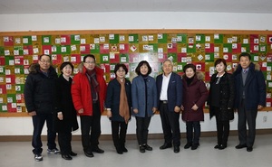 [NSP PHOTO]안양시의회 보환위, 진로체험교실 공사 현장 방문